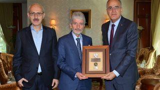 Üstündağ'dan Tuna'ya ziyaret