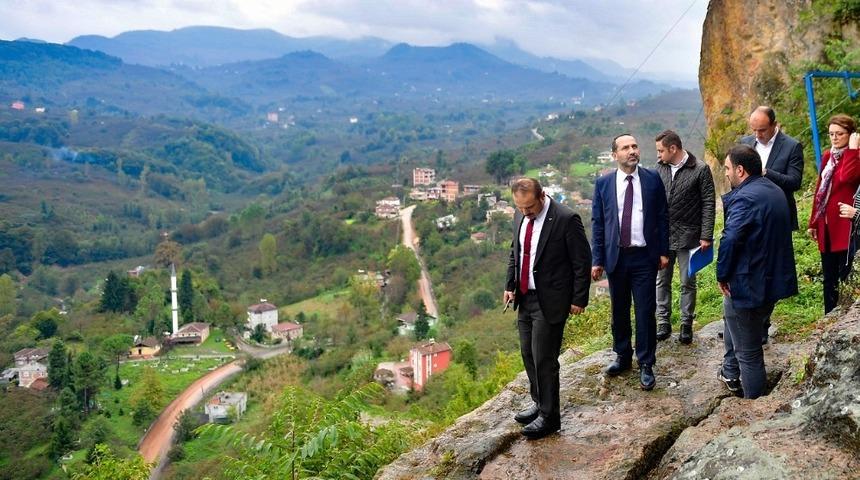 Tarihi &Uuml;nye Kalesi bir yılda turizme hazır olacak