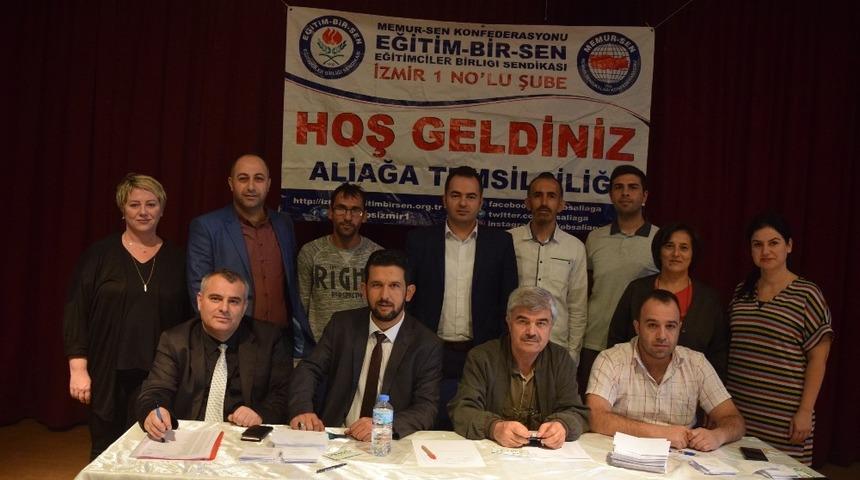 Eğitim-Bir-Sen Aliağa Temsilciliği seçime gitti