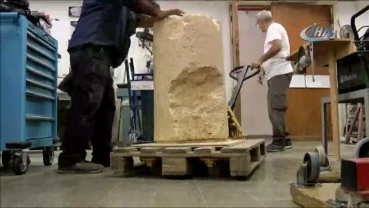  Kudüs'te 2 bin yıllık taş yazıt bulundu G4