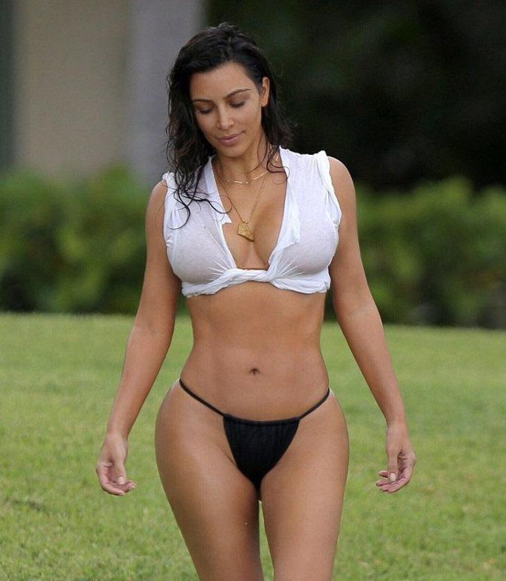 Kim Kardashian'ın son hali olay oldu!