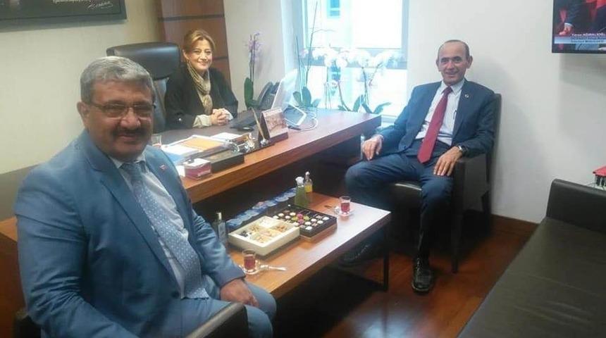 Başkanlardan Ankara ziyareti