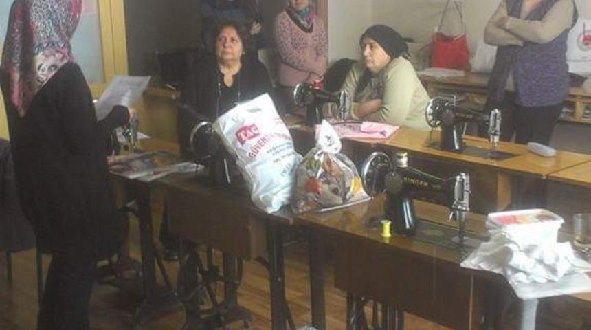 Şaphane’de 400 saatlik giyim kursu