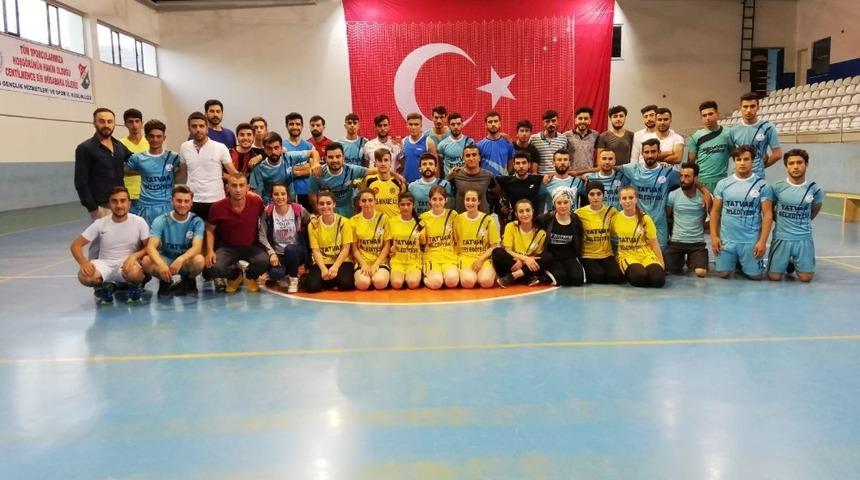 Tatvan’da açılan spor kursları meyvelerini verdi