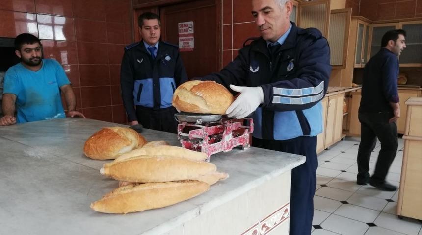 Zabıtadan fırın denetimi