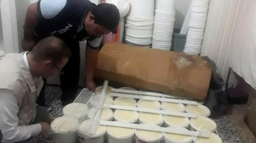 Evlerde kaçak yoğurt yapanlar denetlendi