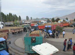 Muş'ta pancar eylemi