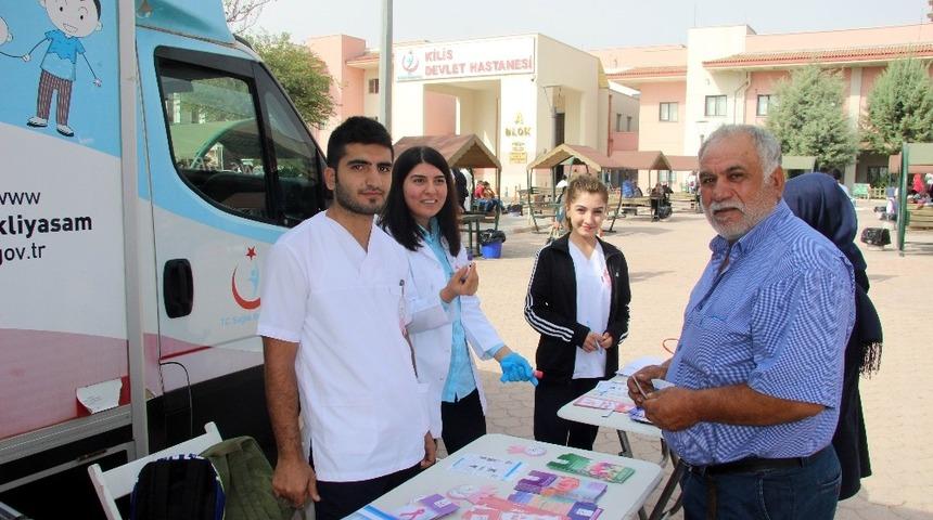 Kilis&rsquo;te, Kanser Haftası Kapsamında etkinliği