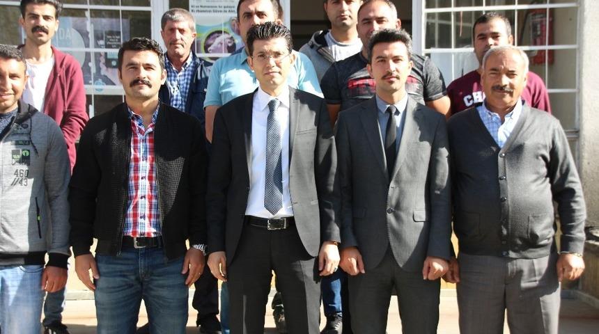 Kaymakam Ka&ccedil;maz&rsquo;dan Tarım ve Orman M&uuml;d&uuml;rl&uuml;ğ&uuml;ne ziyaret