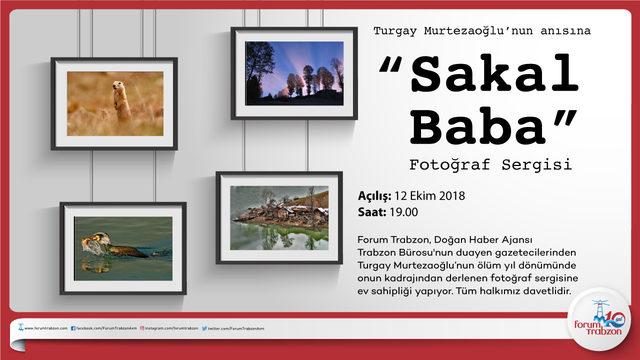 Gazeteci Turgay Murtezaoğlu anısına 'Sakal Baba' fotoğraf sergisi