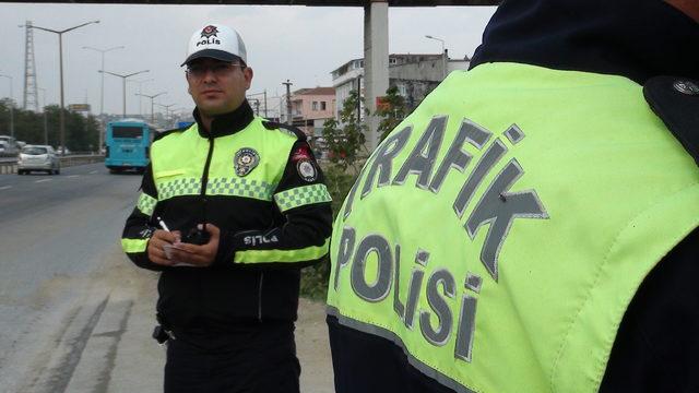 İstanbul'da havadan trafik denetimi