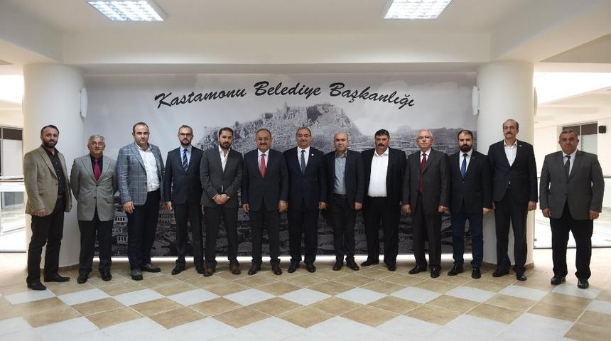 KASİAD heyeti, Başkan Babaş&rsquo;ı ziyaret etti