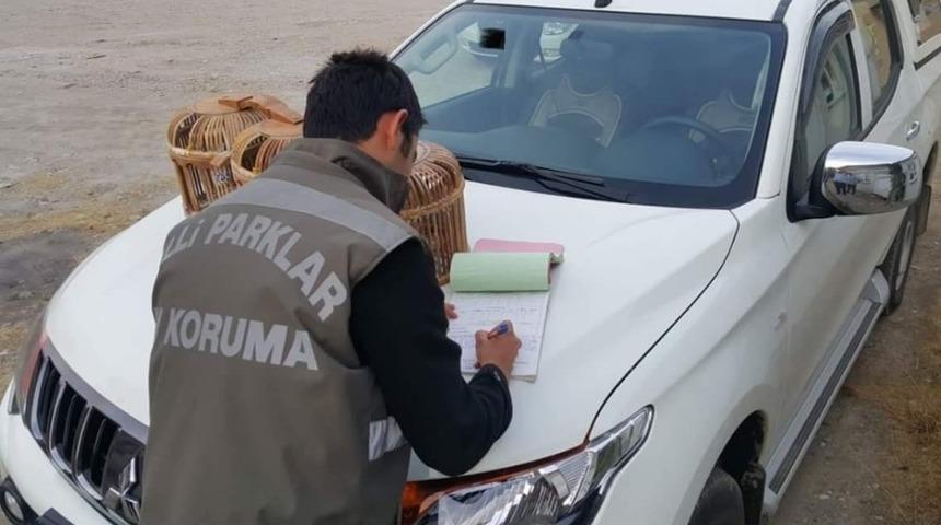 Van&rsquo;da keklik avcılarına ceza