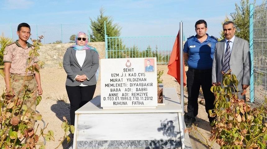 Kaymakam Demir&rsquo;den şehit ailesine ziyaret