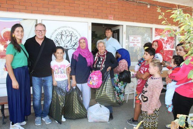 Almanya’dan şefkatli ellere, şefkatli ellerden Ayvalık’a sağlık desteği