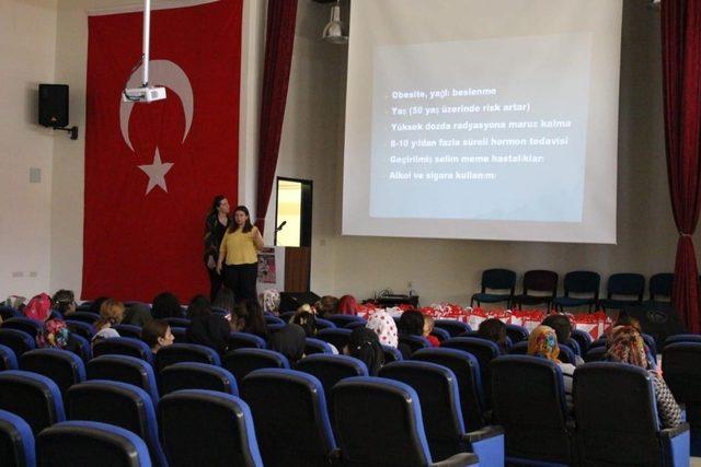 Kadın mahkumlara sağlık eğitimi verildi