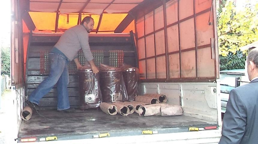 Kartepe Belediyesinden der gelirli ailele yakacak yardımı