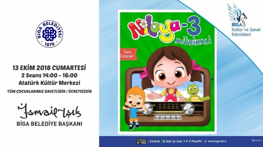 Niloya -3 &ccedil;ocuklar i&ccedil;in Biga&rsquo;da