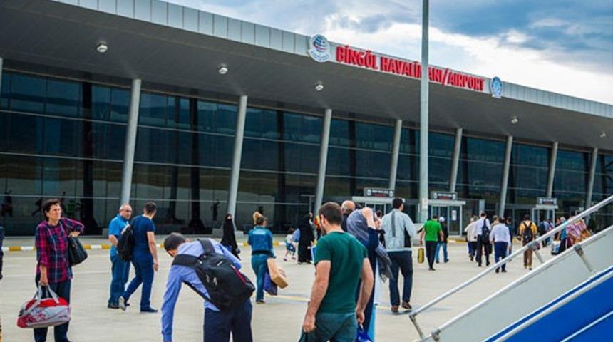 Bing&ouml;l Havalimanından 1 ayda 20 bin yolcu u&ccedil;tu