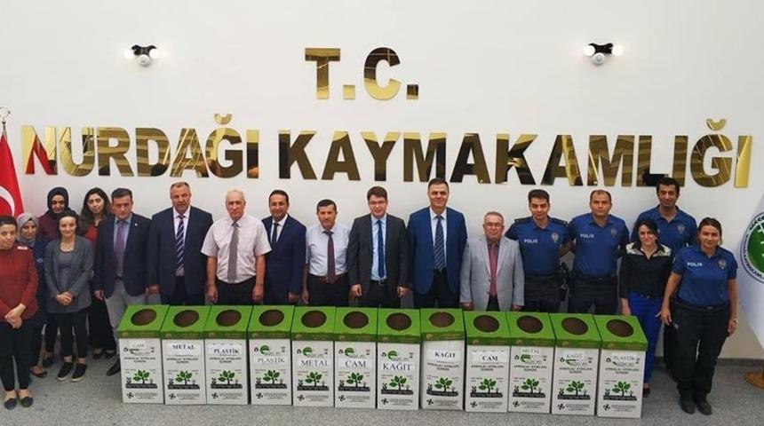 Nurdağı&rsquo;nda &rsquo;Sıfır Atık Projesi&rsquo; başladı