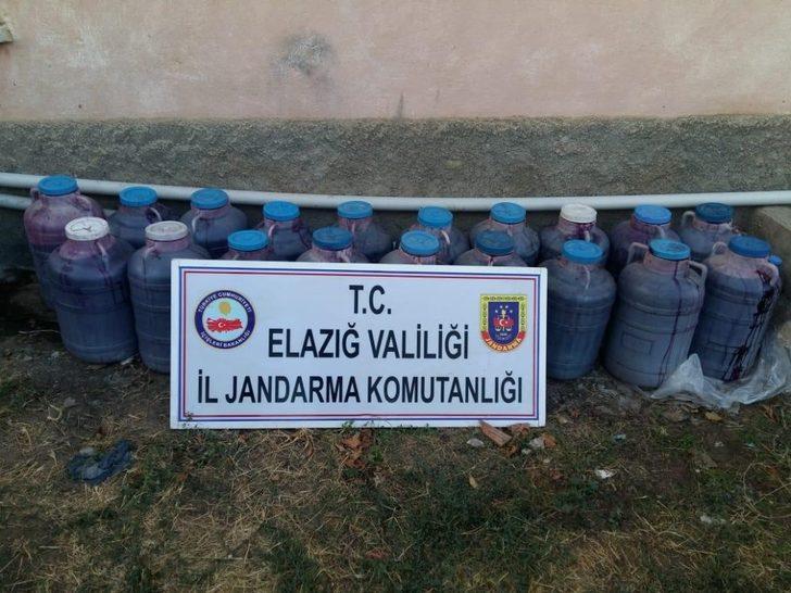 Elazığ’da 6 ton kaçak şarap ele geçirildi G5