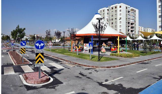 Selçuklu’da Trafik Eğitim Parkı açıldı