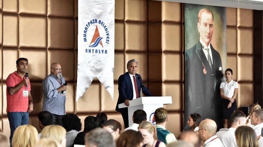 Antalya&rsquo;da barış ve kardeşlik r&uuml;zgarı
