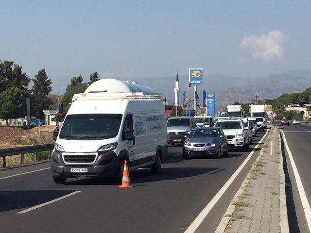 Aydın’da trafik kazası; 2 yaralı