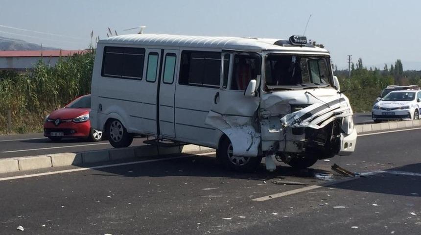 Aydın&rsquo;da trafik kazası; 2 yaralı