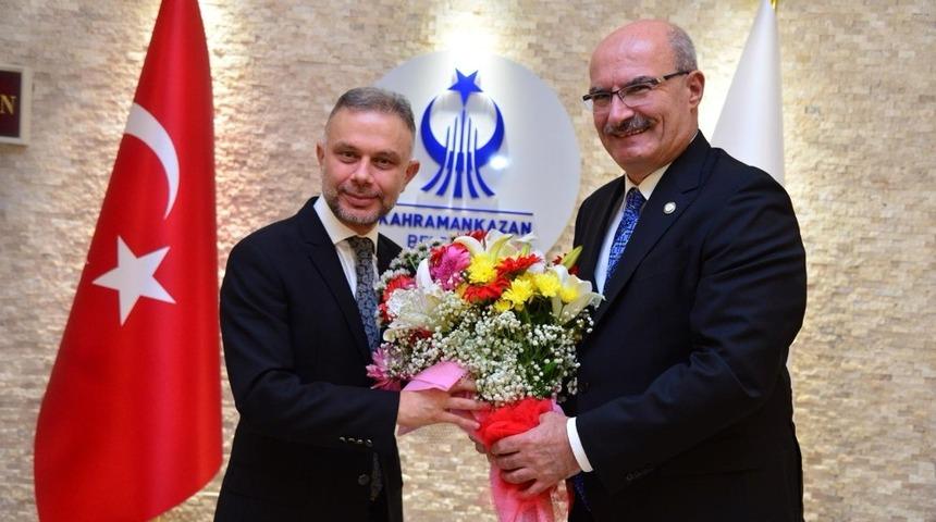 İş d&uuml;nyasından Başkan Ert&uuml;rk&rsquo;e ziyaret