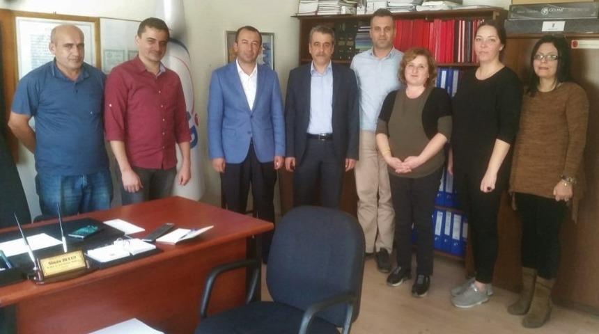 Genel Başkan &Ccedil;elik Amasya&rsquo;da AFAD personeliyle buluştu