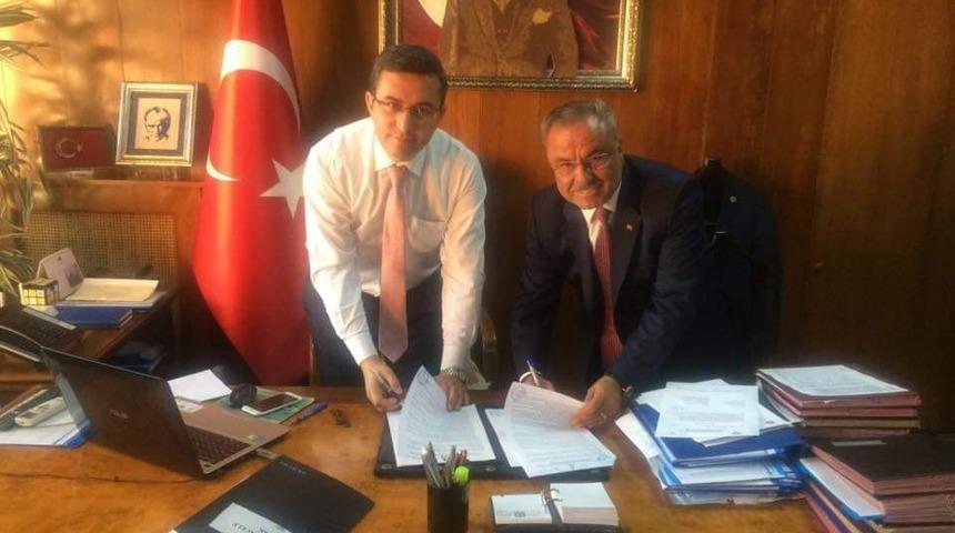 Atık su arıtma tesisi protokol anlaşması imzalandı