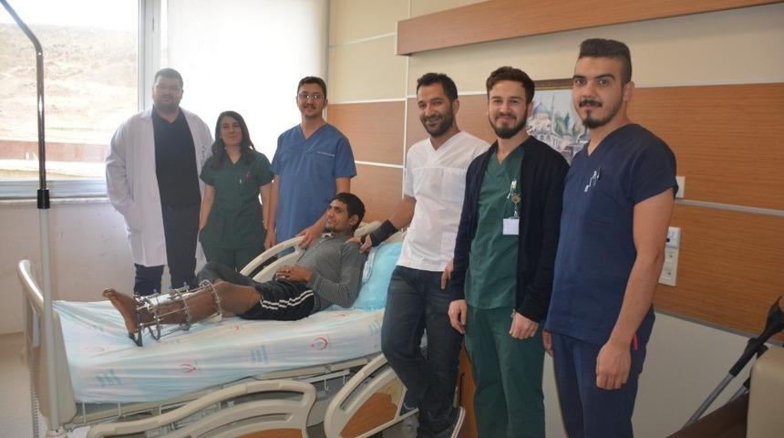 Tatvan’da kemik birleştirme ameliyatı