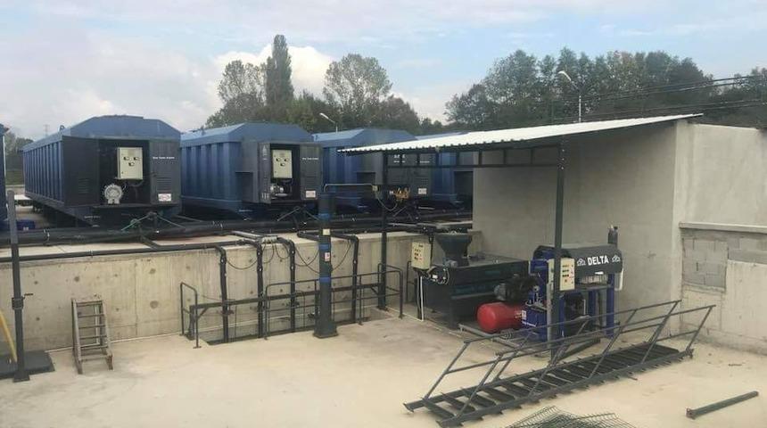 Atık su arıtma tesisi devreye girdi