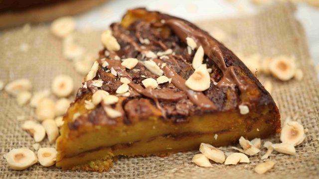 Balkabaklı Çikolatalı Kek