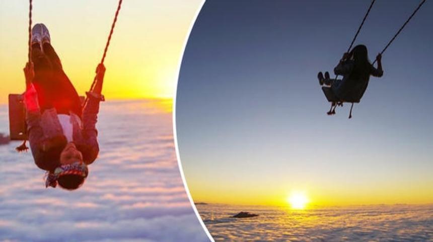 "Bulut denizi" için Kaçkarlar'da nöbet tutuyorlar