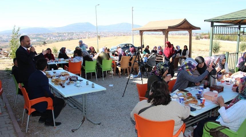 Başkan &Ouml;zaltun sabah buluşmalarına devam ediyor