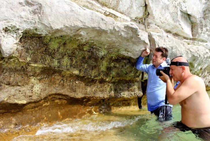  Balıkçılardan heyecanlandıran keşif! Tesadüfen dinsel alan buldular G1