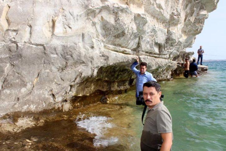  Balıkçılardan heyecanlandıran keşif! Tesadüfen dinsel alan buldular G5