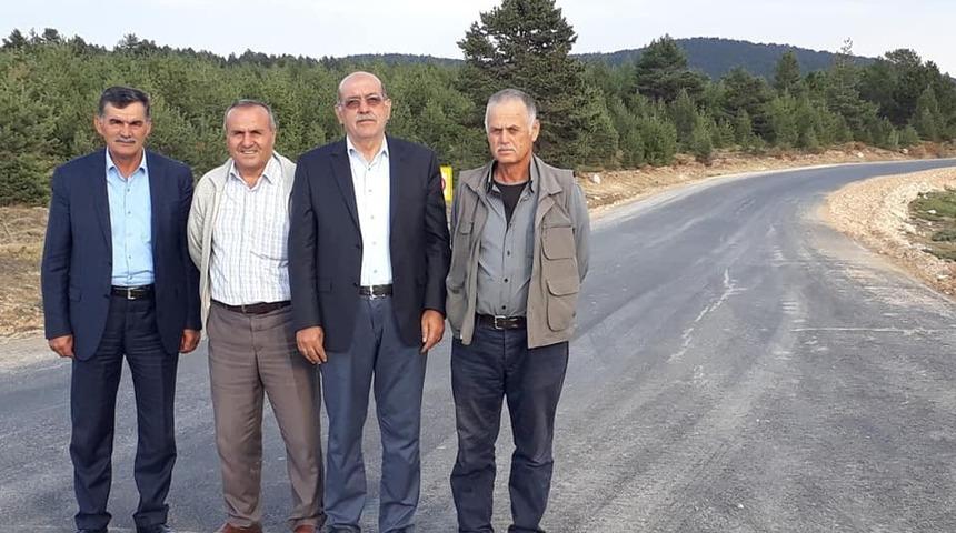 &Ccedil;obanlar Grup yoluna sıcak asfalt