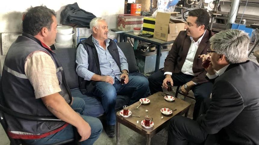 Başkan Bakıcı&rsquo;dan s&uuml;rpriz esnaf ziyareti