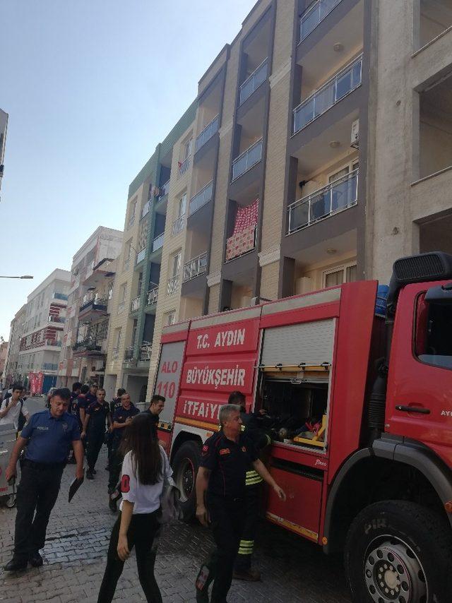 Aydın’daki bodrum yangını korkuttu