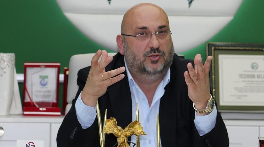 Giresunspor Başkanı Mustafa Bozbağ hastaneye kaldırıldı
