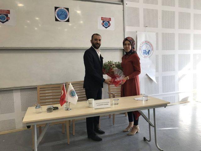 KİTSO Başkanı Hacı Mustafa Celkanlı’dan üniversite öğrencilerine konferans