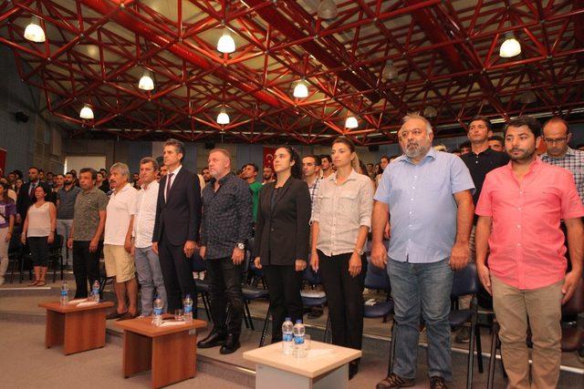 Akdeniz Üniversitesi’nde futbol söyleşisi