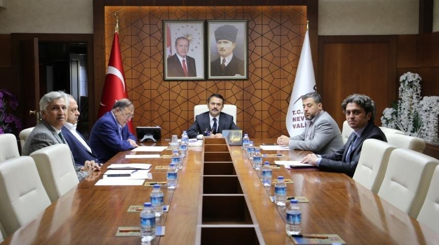 Acıg&ouml;l OSB Y&ouml;netim Kurulu toplantısında i&ccedil;me ve kullanma suyu konusu g&ouml;r&uuml;ş&uuml;ld&uuml;