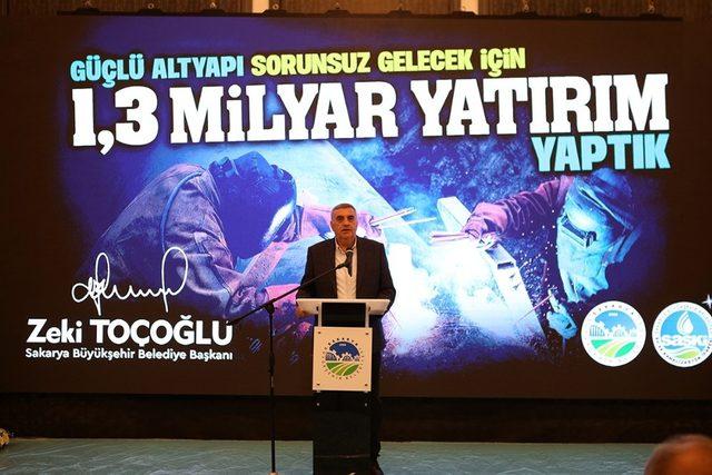 SASKİ 9 yılda 1,3 milyarlık bir yatırım gerçekleştirdi