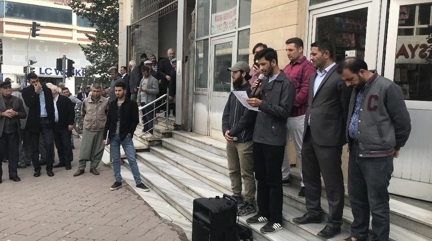 Iğdır’da İsrail protesto edildi