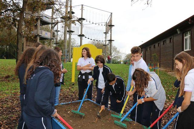 Bilim Kulübü öğrencileri Macera Park’a misafir oldu