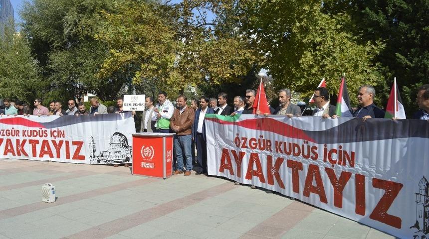 Filistin i&ccedil;in ayağa kalktılar